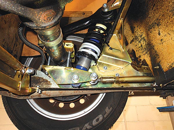 SSL 5L rear suspension installation